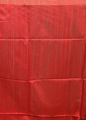 Cream Handloom Matka Pure Silk Saree With Blouse Piece