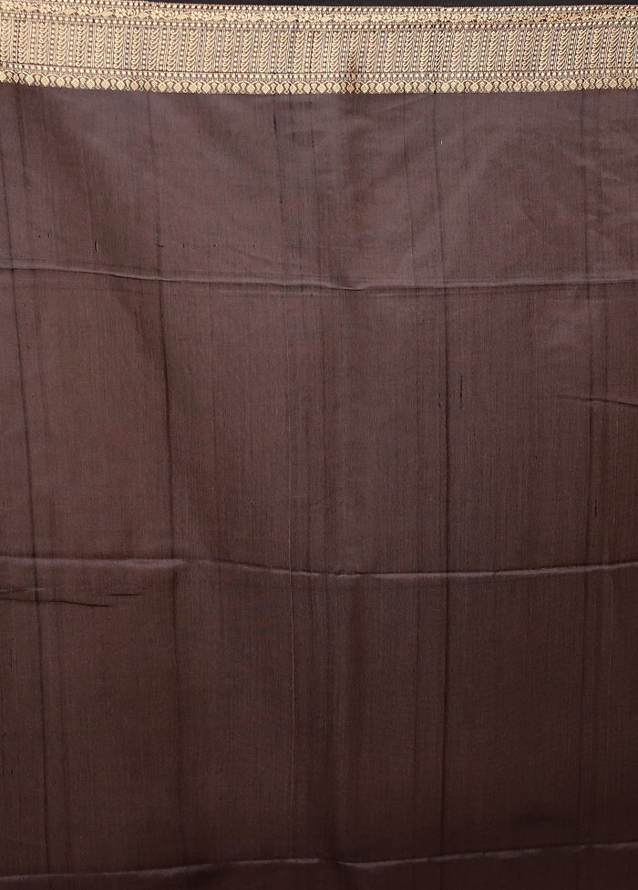 Pink Handloom Matka Pure Silk Saree With Blouse Piece
