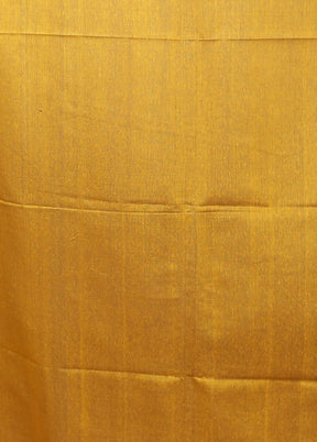 Maroon Matka Silk Saree With Blouse Piece