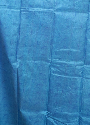 Cream Printed Pure Silk Saree Without Blouse Piece