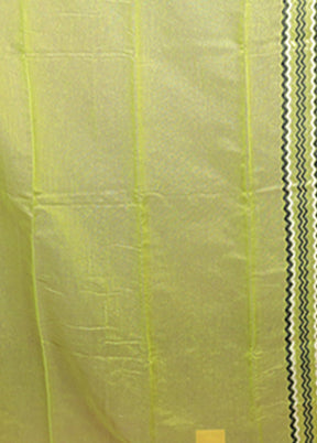Green Jamdani Cotton Saree Without Blouse Piece