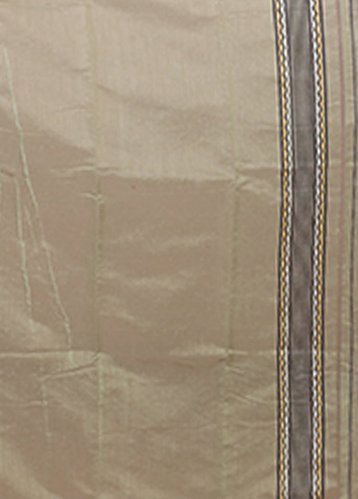 Green Jamdani Cotton Saree Without Blouse Piece