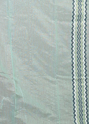 Green Jamdani Cotton Saree Without Blouse Piece