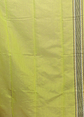 Green Jamdani Cotton Saree Without Blouse Piece