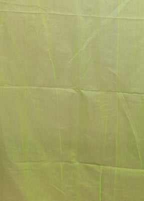 Green Jamdani Cotton Saree Without Blouse Piece