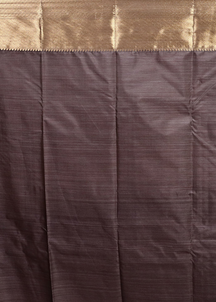 Black Kanjivaram Silk Saree With Blouse Piece