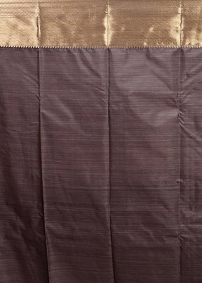 Black Kanjivaram Silk Saree With Blouse Piece