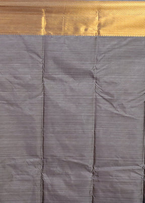 Black Kanjivaram Silk Saree With Blouse Piece