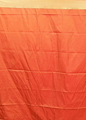 Red Kanjivaram Silk Saree With Blouse Piece
