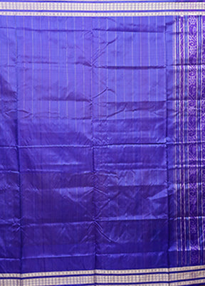 Multicolor Handloom Bomkai Pure Silk Saree With Blouse Piece