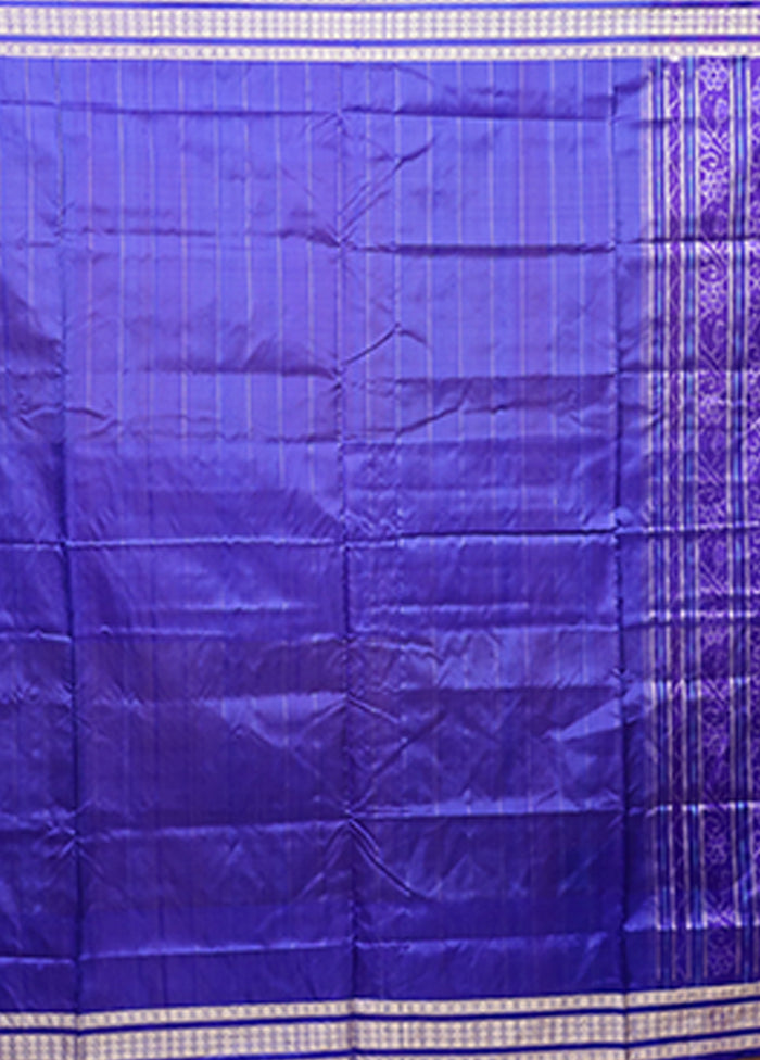 Multicolor Handloom Bomkai Pure Silk Saree With Blouse Piece