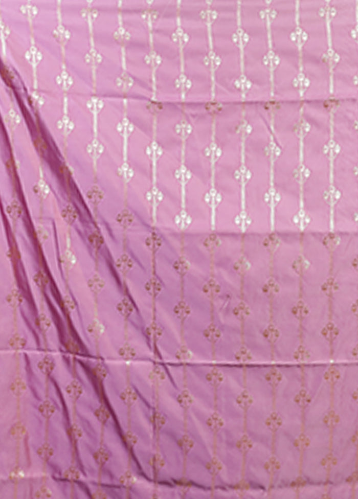Green Banarasi Silk Saree With Blouse Piece