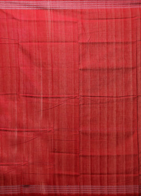 Blue Handloom Bomkai Pure Silk Saree With Blouse Piece