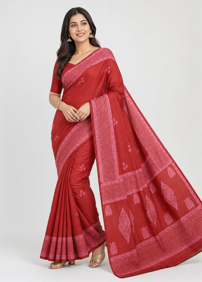 Grey Printed Pure Silk Saree Without Blouse Piece