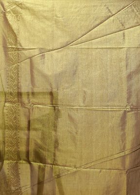 Green Matka Silk Saree With Blouse Piece