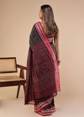 Green Bomkai Silk Saree Without Blouse Piece