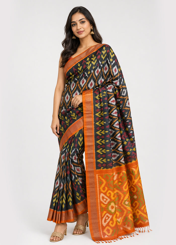Green Handloom Kanchipuram Pure Silk Saree With Blouse Piece