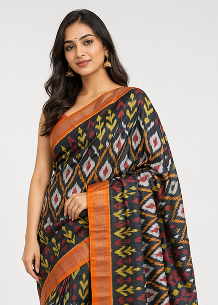 Green Handloom Kanchipuram Pure Silk Saree With Blouse Piece