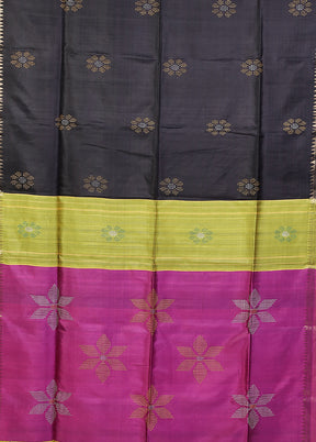 Multicolor Kalakethra Saree With Blouse Piece