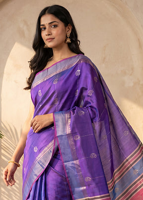 Multicolor Kalakethra Saree With Blouse Piece