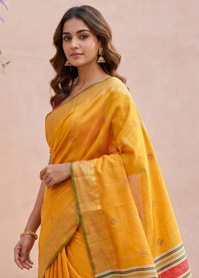 Multicolor Kalakethra Saree With Blouse Piece