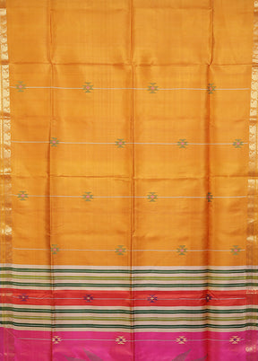 Multicolor Kalakethra Saree With Blouse Piece