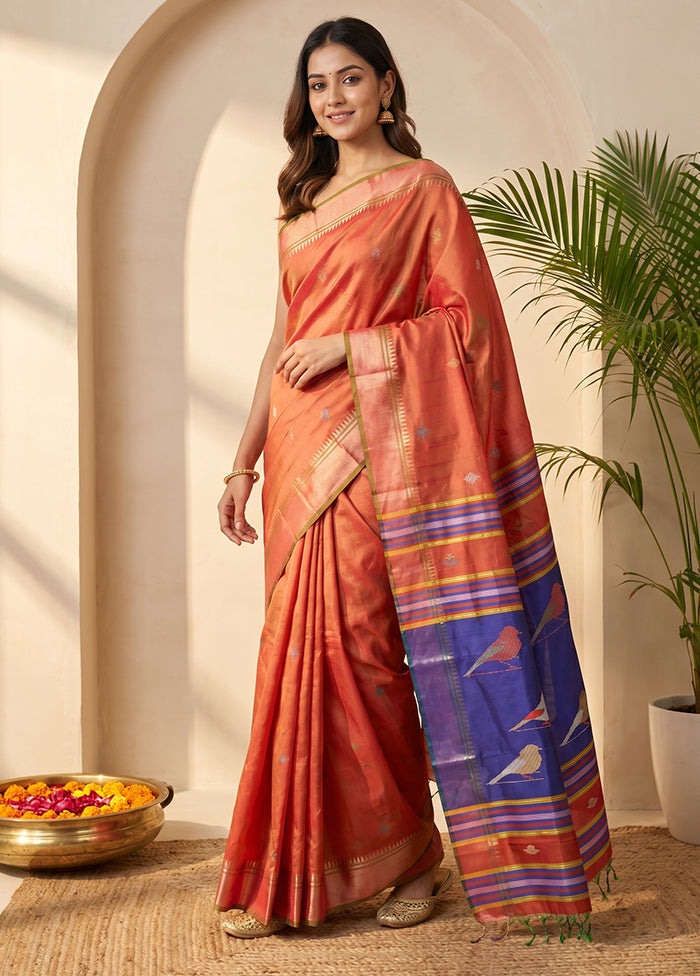 Multicolor Kalakethra Saree With Blouse Piece