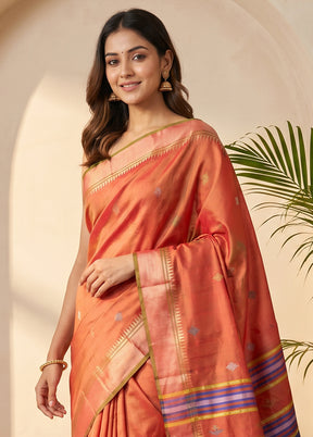 Multicolor Kalakethra Saree With Blouse Piece