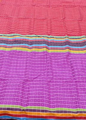 Pink Kalakethra Saree With Blouse Piece