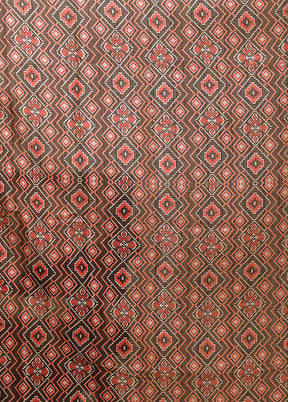 Multicolor Tussar Silk Saree With Blouse Piece
