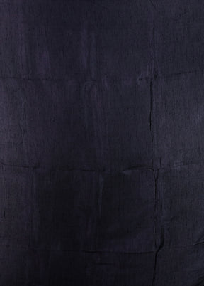 Black Tissue Silk Saree With Blouse Piece