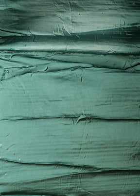 Green Printed Pure Silk Saree Without Blouse Piece