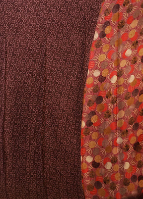 Purple Modal Silk Saree Without Blouse Piece
