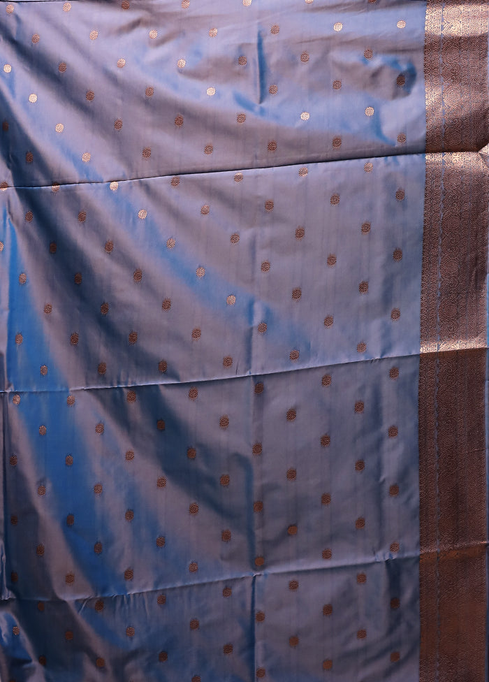 Pink Kanjivaram Silk Saree With Blouse Piece