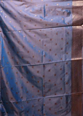 Pink Kanjivaram Silk Saree With Blouse Piece