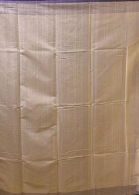 Cream Jamdani Cotton Saree Without Blouse Piece