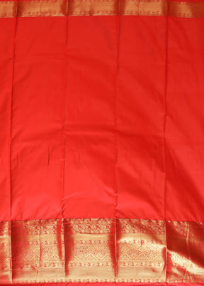 Cream Kanjivaram Silk Saree With Blouse Piece
