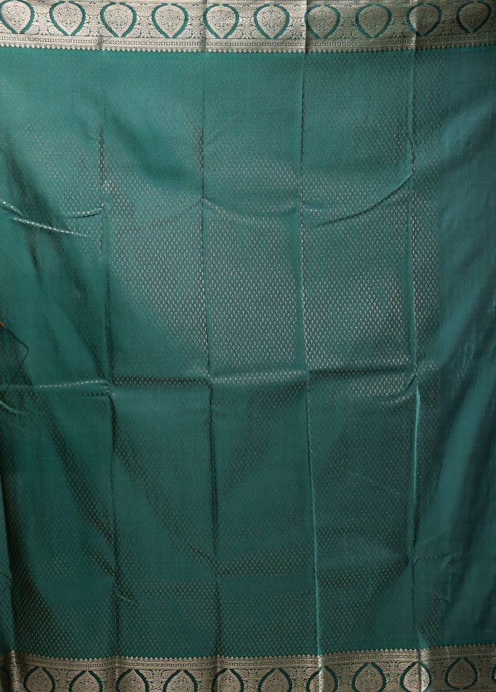 Brown Kanjivaram Silk Saree With Blouse Piece