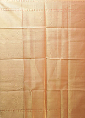 Pink Tissue Silk Saree With Blouse Piece