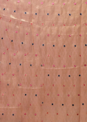 Purple Tissue Silk Saree With Blouse Piece