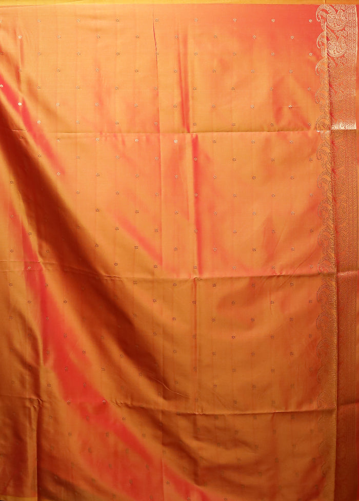 Green Kanjivaram Silk Saree With Blouse Piece
