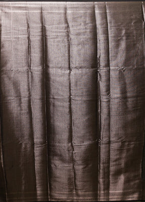 Black Cotton Saree With Blouse Piece