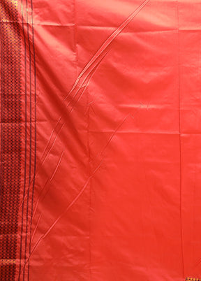 Pink Assam Silk Saree With Blouse Piece