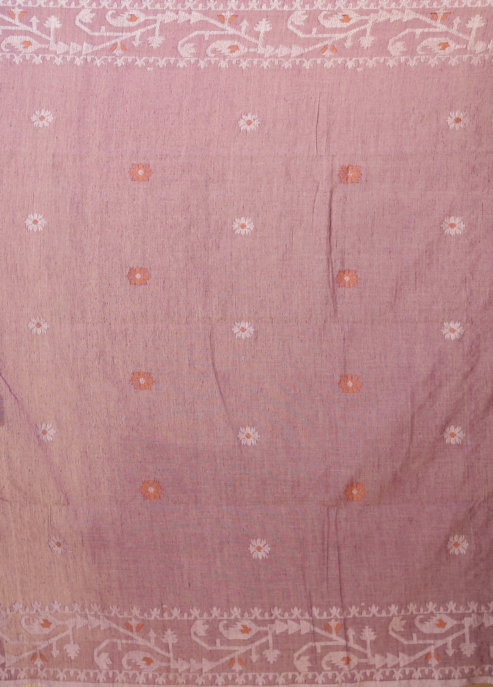 Blue Matka Silk Saree With Blouse Piece