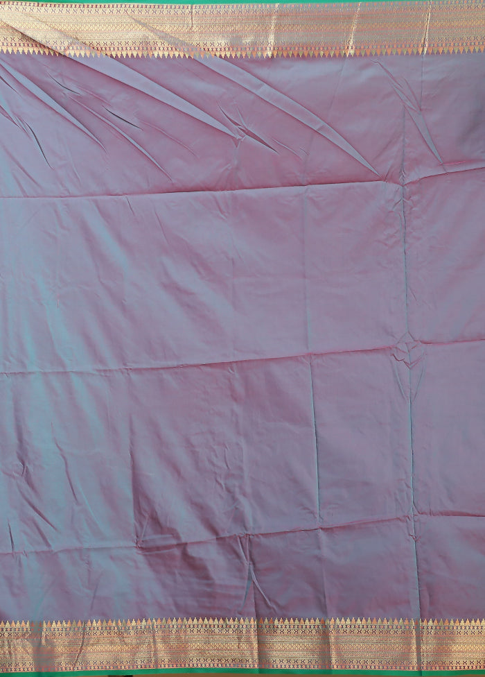 Multicolor Kalakethra Saree With Blouse Piece