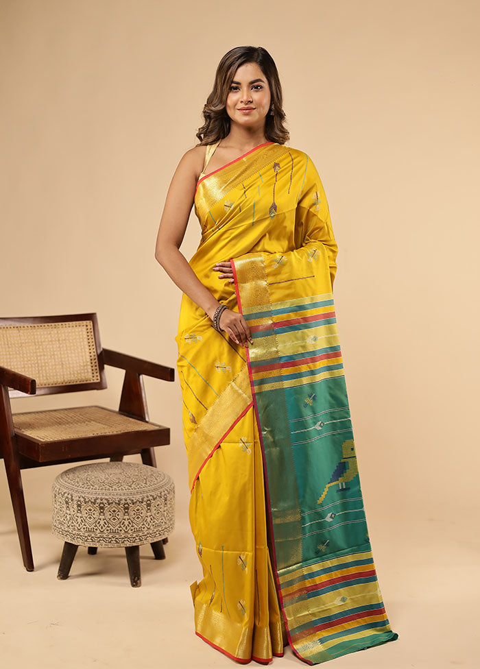 Multicolor Kalakethra Saree With Blouse Piece