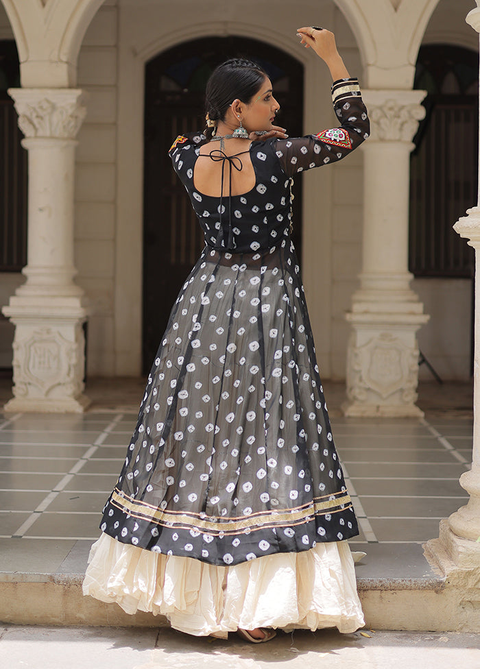 Cream Cotton Lehenga Set