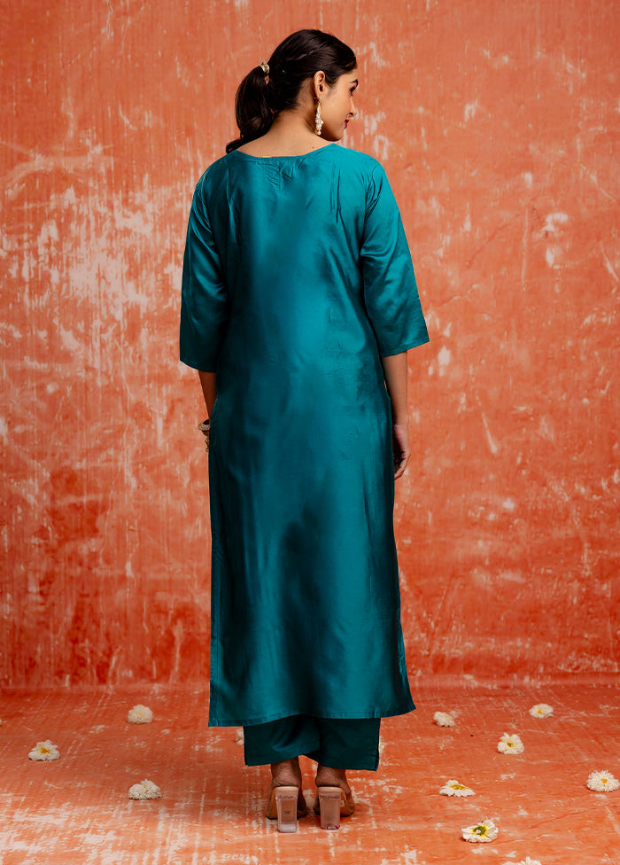 3 Pc Rama Readymade Cotton Dupatta Suit Set