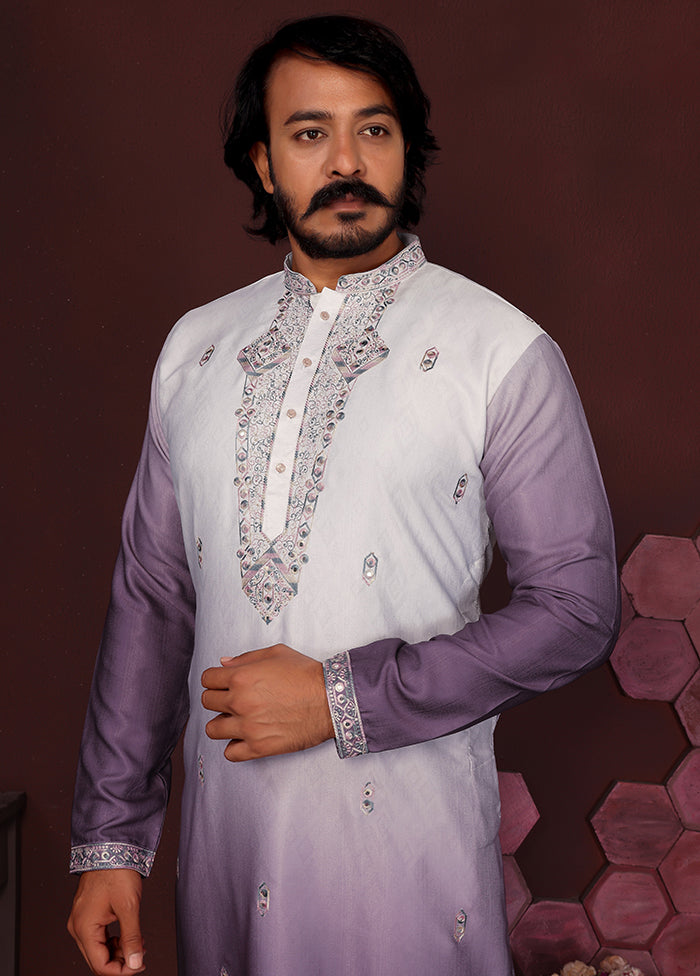 Multicolor Cotton Kurta & Pajama Set