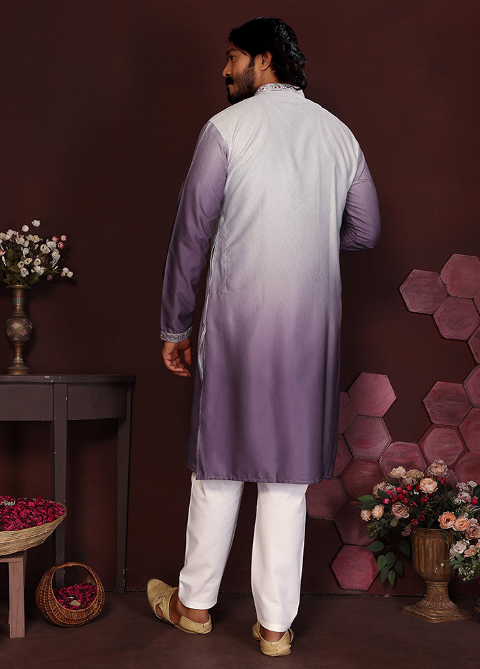 Multicolor Cotton Kurta & Pajama Set